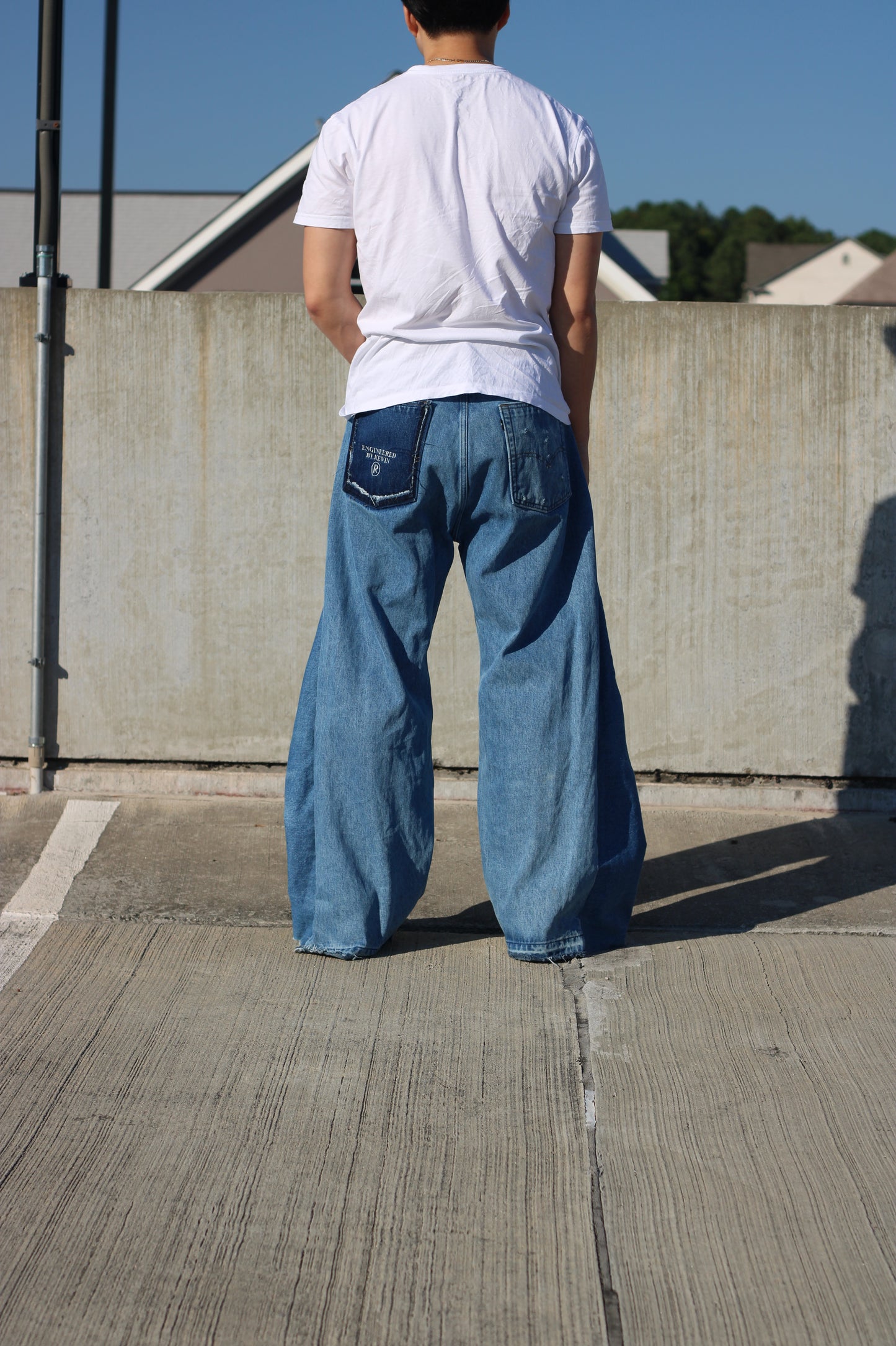 Engineered by Kevin Flared Denim