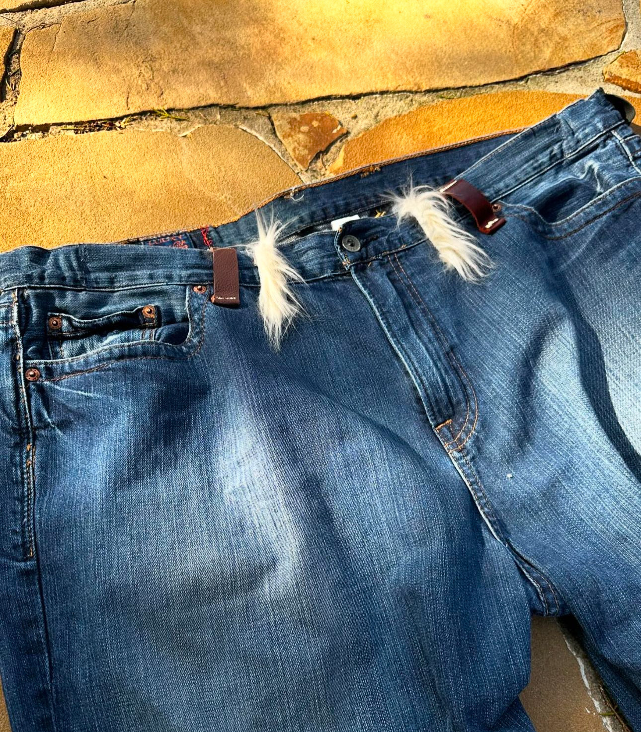 Fur Loop Denim
